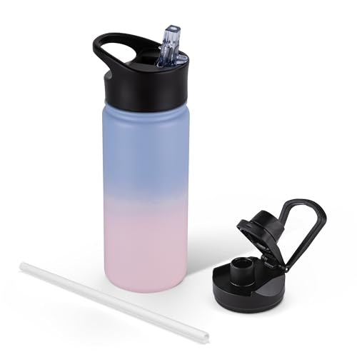 16 oz Insulated Water Bottle for School