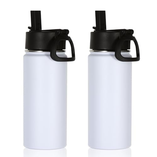 16 OZ Kids Water Bottle Bulk 2 Pack (2 Count)