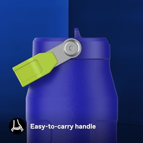 1913 Flip Straw Water Bottle With Straw 1.06L