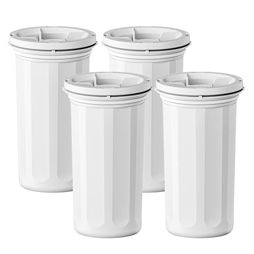 Compatible with New Culligan Pitcher Replacement Filter ZEROF01 (4 Count)