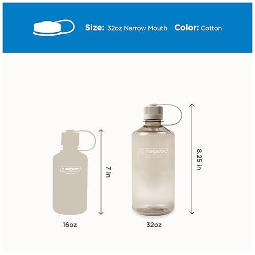 32 oz Narrow Mouth Water Bottle