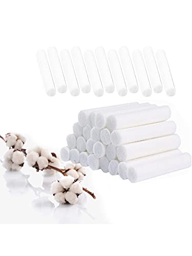 50 PCS Filter Cotton Wicks Stick Replacement Wicks in Travel (50 Count)