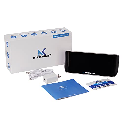AirKnight Premium Indoor Air Quality Monitor Indoor & Air Quality Sensor. VOC Detector