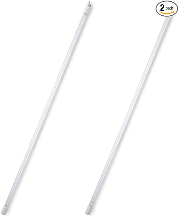 lumenivo S810RL Water UV Lamp 38W Replacement UV Light for Water Filter System S8Q-PA, S8Q and S8Q-Gold - 32 Inches UV Bulb S810RL with 4-Pin Step 3-Level Base - 2 Pack