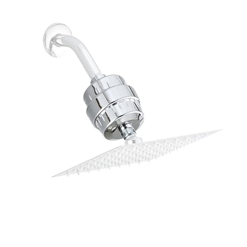 Shower Filter for Hard Water Two Replacement Cartridge High Output