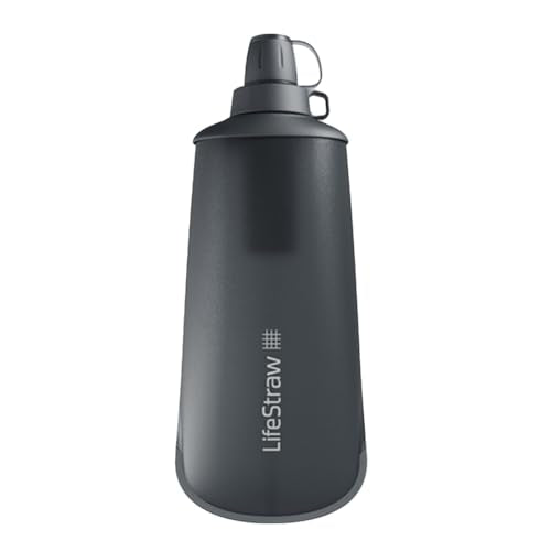 Peak Series Collapsible Squeeze Bottle Water Filter System BPA Free