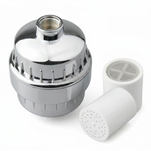 20 Stage Showerhead Filter for Hard Water Heavy Metals and Sediments