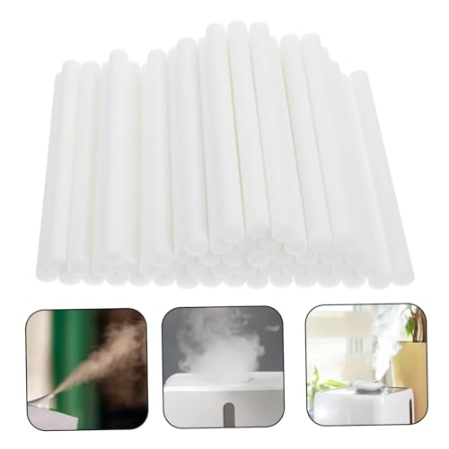 50pcs Car Humidifier Fragrance Diffuser Replacement Sticks Filter Cotton Core Essential Oil Diffuser Replacement Net