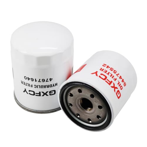 84475542 84475483 84539215 47797858 47671640 87682998 Filter Kit Compatible with New Holland Compact Tractors TC35A TC35D TC35DA TC40A TC40D TC40DA TC45A TC45DA (6 Count)