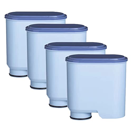Coffee Machines Water Filter Compatible with Philips Saeco AquaClean 4Pack (4 Count)