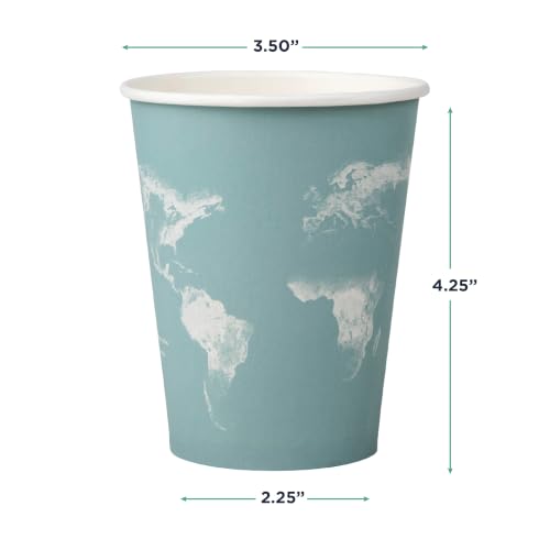 World Art Disposable Coffee Cups (50 Count)