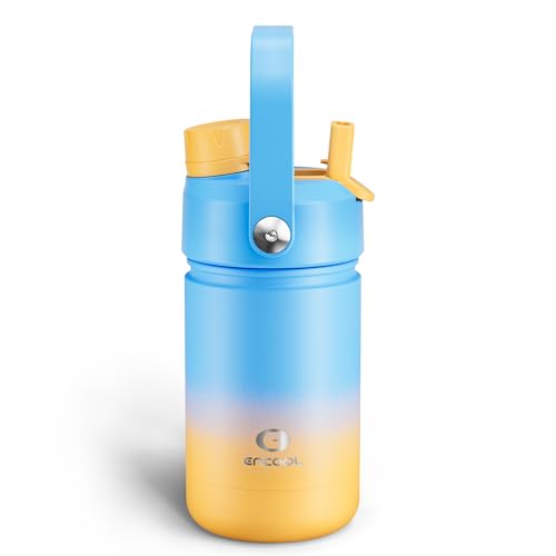 Kids Insulated Water Bottle with Straw