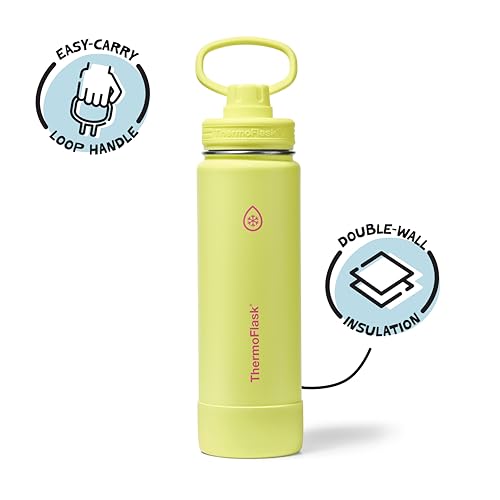 Insulated Water Bottle with Spout Lid