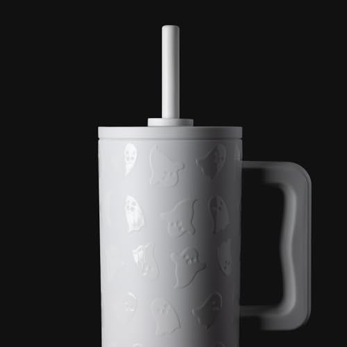 40oz Leak Proof Ceramic Lined Tumbler with Handle