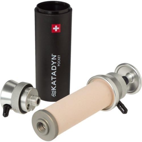 Pocket Ceramic Hand Pump Water Filter for Emergency & Survival
