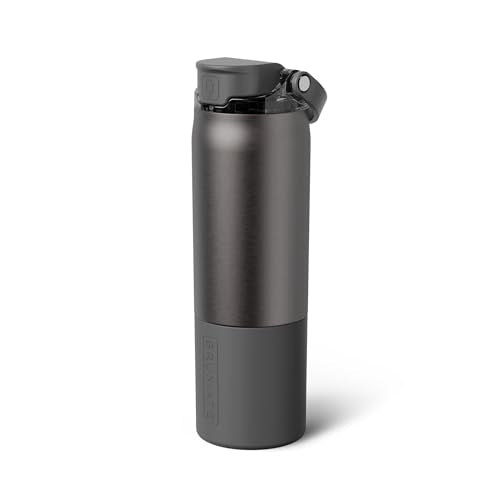 Rise 25oz Water Bottle With 100% Leakproof Covered Silicone Straw
