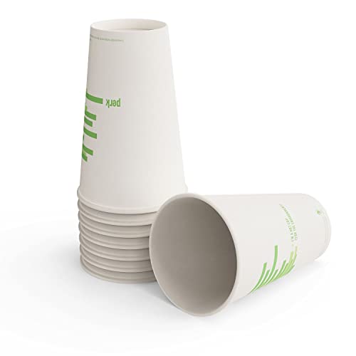 Eco Compostable Paper Hot Cups (600 Count)