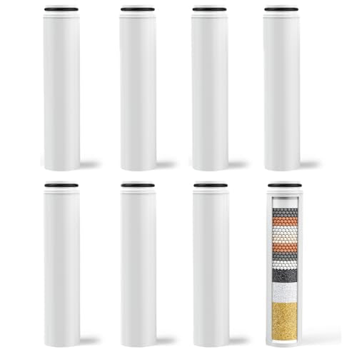 8Pcs Replacement Filters Compatible with Cobbe Handheld Shower (8 Count)