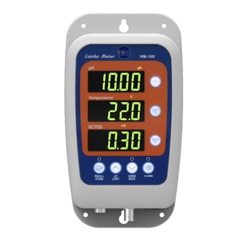 HM-100, Continuous PH/EC/TDS/Temp Monitor