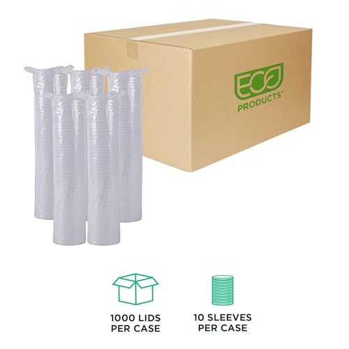 Eco Products Ecolid Recycled Large Coffee Cup Lids