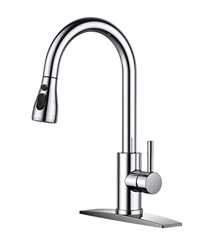 Kitchen Faucets with Pull Down Sprayer