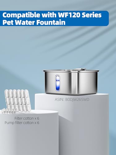 Dog Water Fountain for Large Dogs (6 Count)