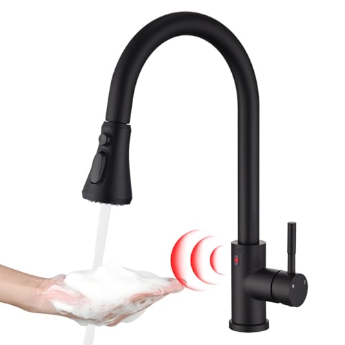Touchless Kitchen Faucet with Pull Down Sprayer