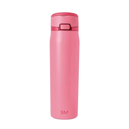 Water Bottle with Straw & Handle