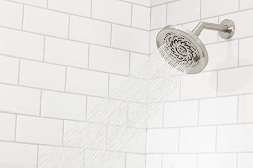 S-5000-BN-E2 Neo Exhilaration High Pressure Fixed Shower Head, 2 GPM, Brushed Nickel