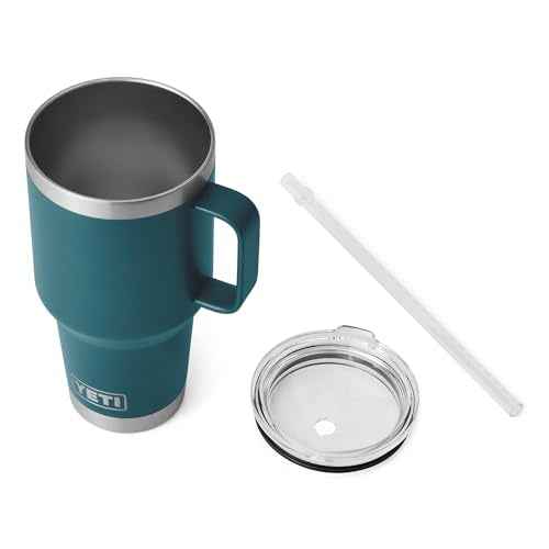 Rambler 35 oz Tumbler with Handle and Straw Lid