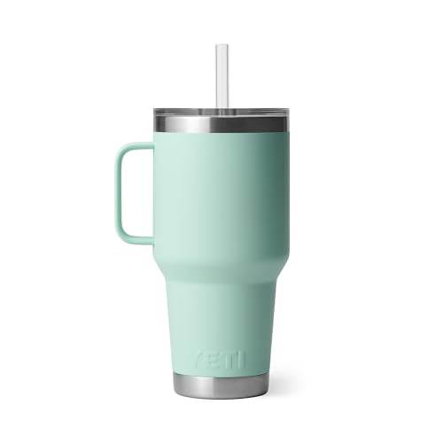 Rambler 35 oz Tumbler with Handle and Straw Lid