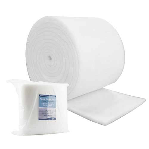 White Koi Pond Filter Pad Fine Bulk Roll