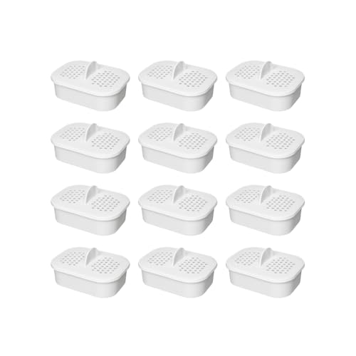 NFP 100 NFP100 Filter Replacement for Nakii Water Pitcher Dispenser Removes Chlorine (12 Count)