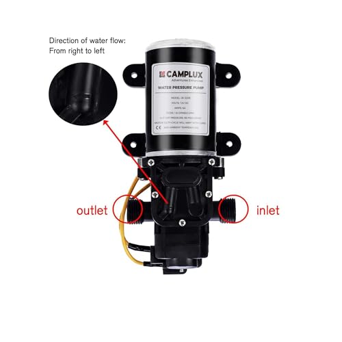 CAMPLUX DC 12V Water Pump