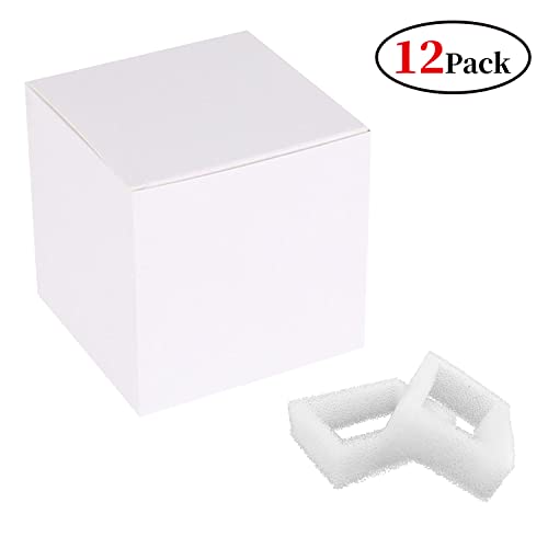 Sponge Foam Filter Replacement for Cup Cake Ceramic Pet Fountain and 2L (12 Count)