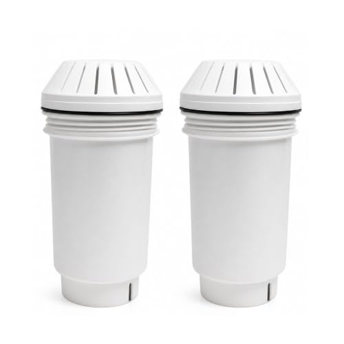 2 Pack GWF7 GWF8 GWF9 Water Filter Replacement For Vitapur Water Filtration System Long Life Multi (2 Count)