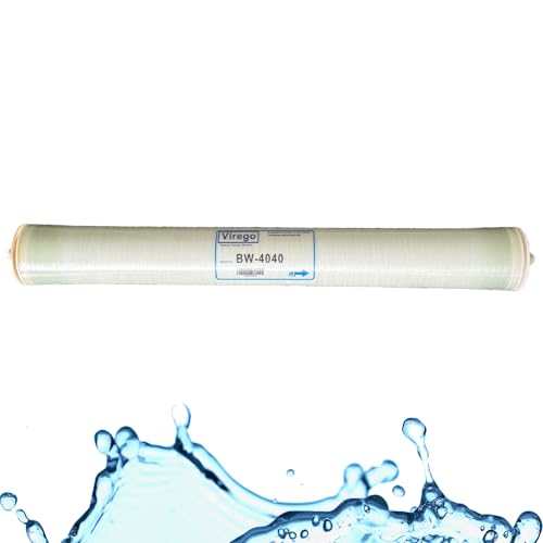 BW-4040, 4" x 40" RO Membrane for Desalination of Brackish Water, 99.5% Desalination Rate, 2400 GPD, 2000-5000PPM, BW-4040 Reverse Osmosis Membrane for Groundwater, Municipal, NSF Certified