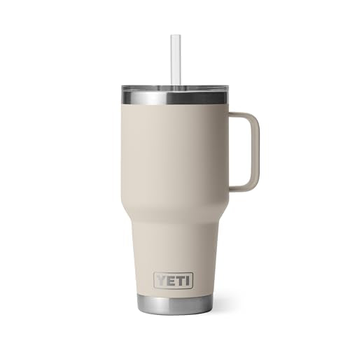 Rambler 35 oz Tumbler with Handle and Straw Lid