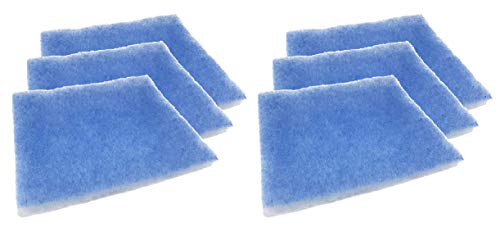 Replacement Polyester Filters Compatible with BetterVent Indoor Lint Dryer Vent (6 Count)