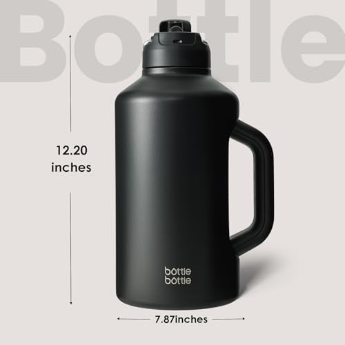 Insulated Water Bottle 64 oz Dual