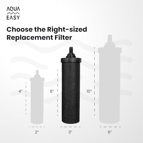AquaEasy BB9 Replacement Water Filter Candles (2 Count)