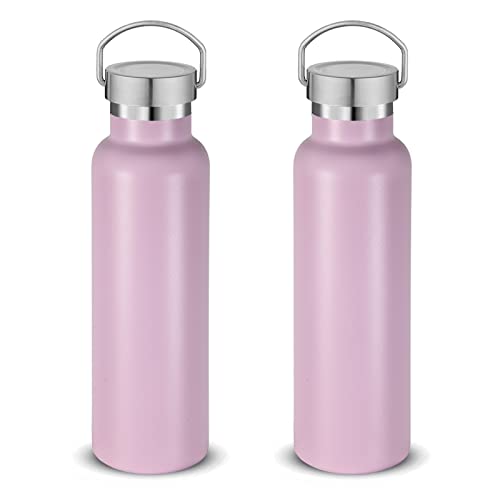 20 oz Insulated Water Bottles Bulk 2 Pack (2 Count)