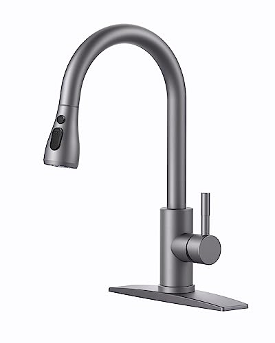 Kitchen Faucets with Pull Down Sprayer