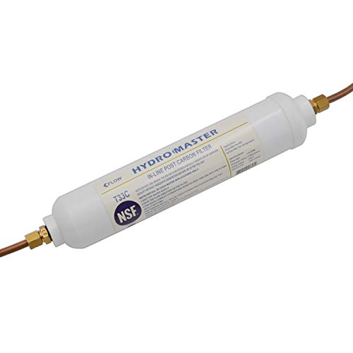 IN LINE POST CARBON FILTER With 1