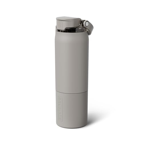 Rise 25oz Water Bottle With 100% Leakproof Covered Silicone Straw