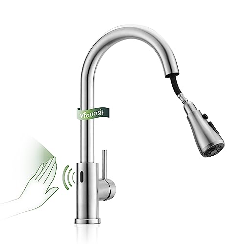 Touchless Kitchen Faucet with Pull Down Sprayer