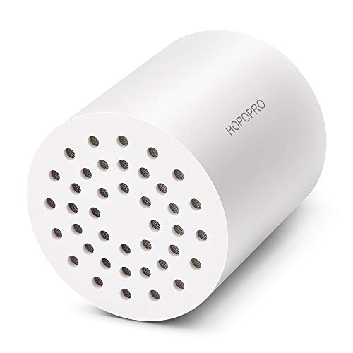 NBC News Recommended Brand 18 Stages Shower Filter Replacement High Output Shower Filter Cartridge Replacement for Shower Systems Removing Chlorine Fluoride Heavy Metals