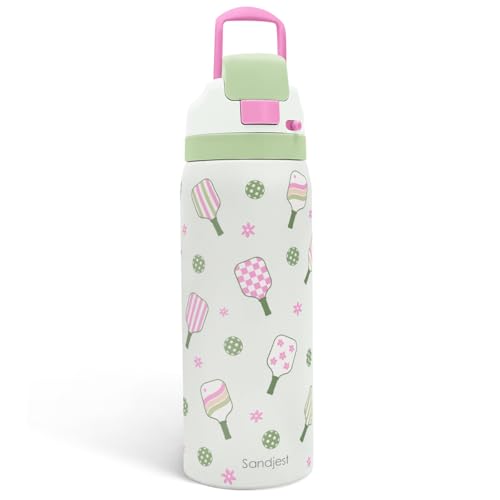 Pickleball Stainless Steel Water Bottle