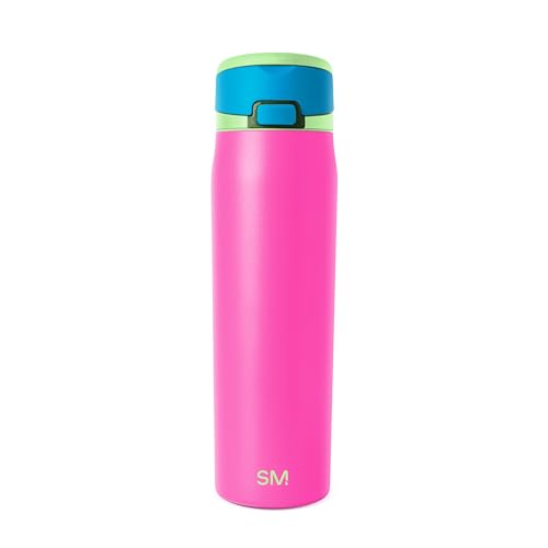 Water Bottle with Straw & Handle