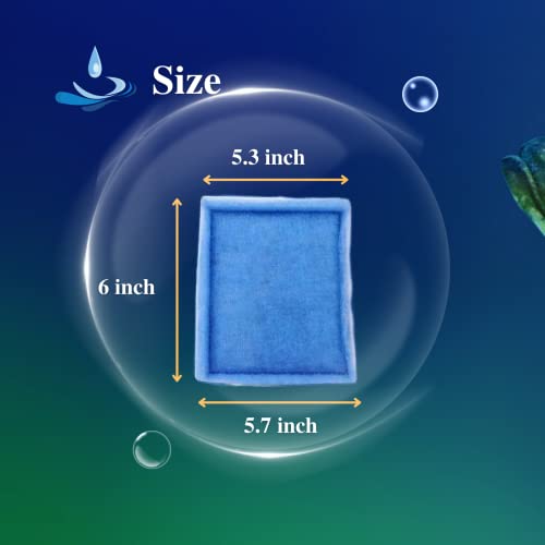 6 Pack Replacement Aquarium Filter Cartridge (6 Count)